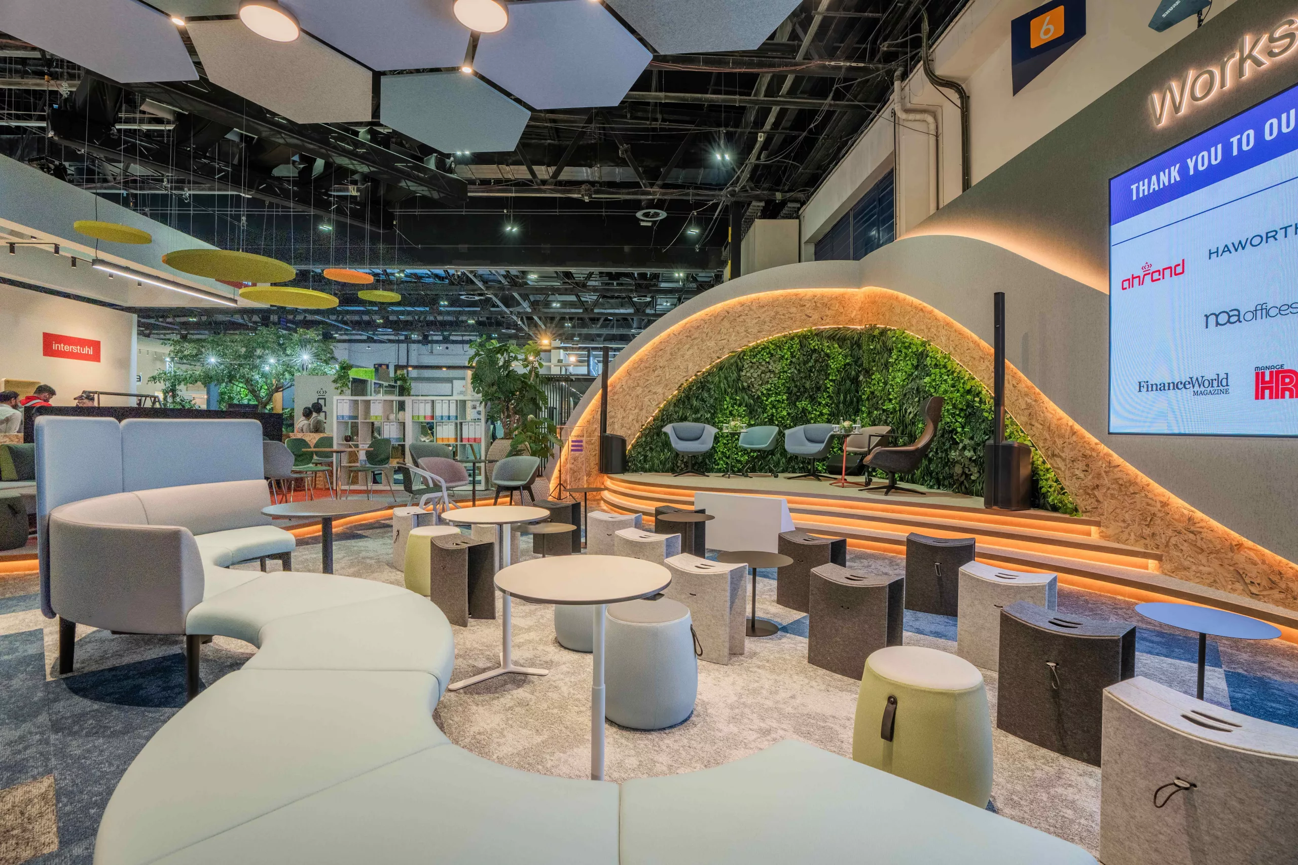 Broadway Interiors delivers eco-conscious stage design for Workspace ...
